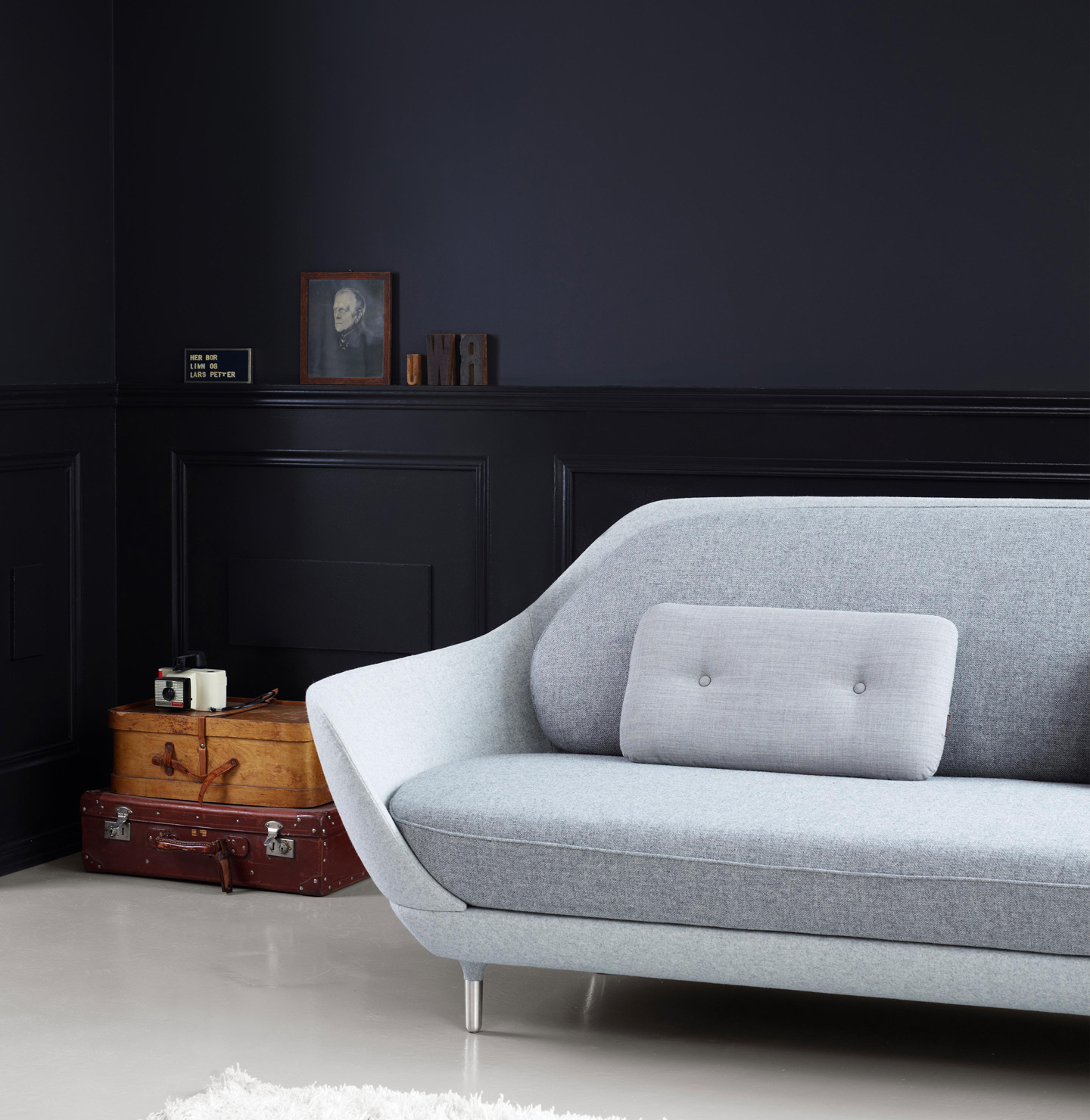 Beautiful Black Colour For Your Living Room Jotun Blackened Black