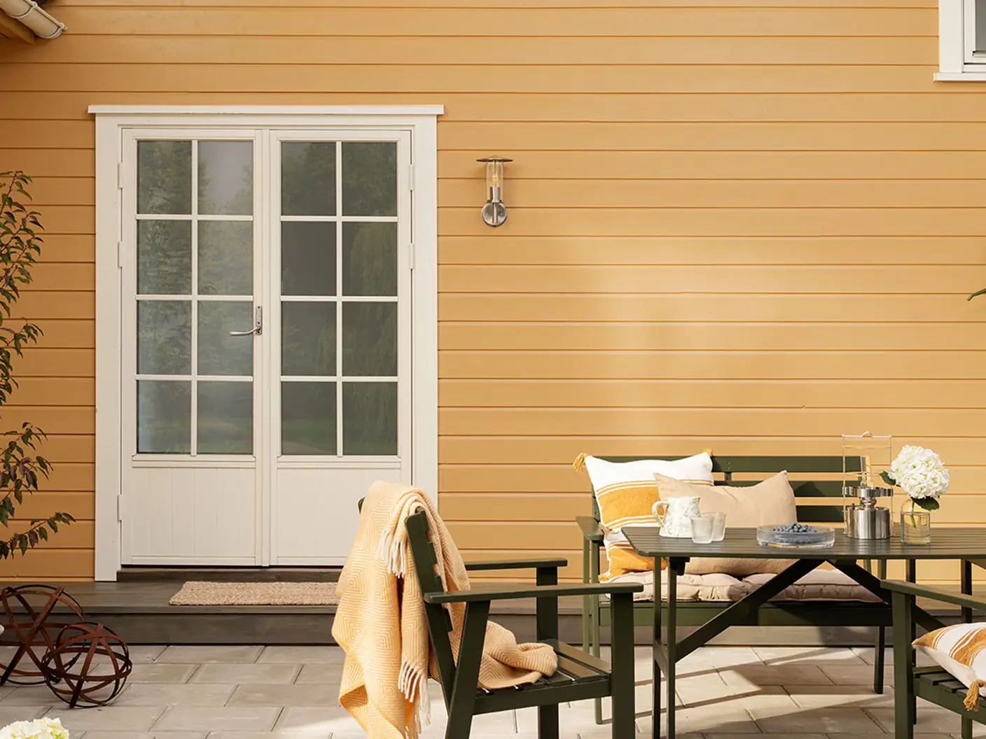 Jotun Drygolin Skagengul husvegg